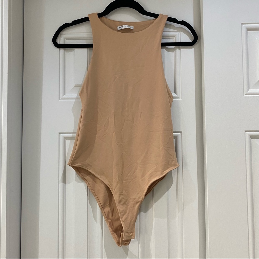 Nude Zara body suit